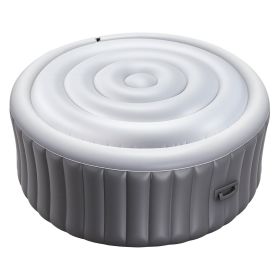 VEVOR Inflatable Hot Tub Cover, 4.5 Ft Round Hot Tub Cover Protector, Insulated Spa Covers for Inflatable Hottub